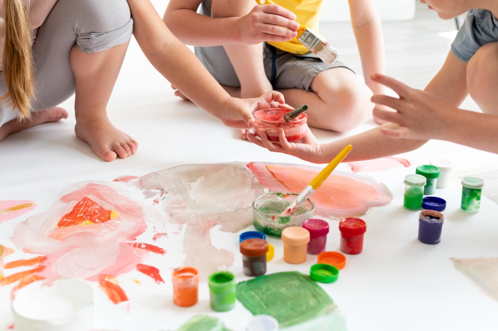 Comparatif : la peinture lavable pour les enfants
